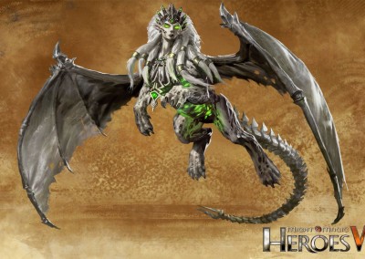 Might&Magic Heroes VII - Necropolis - Lamasu