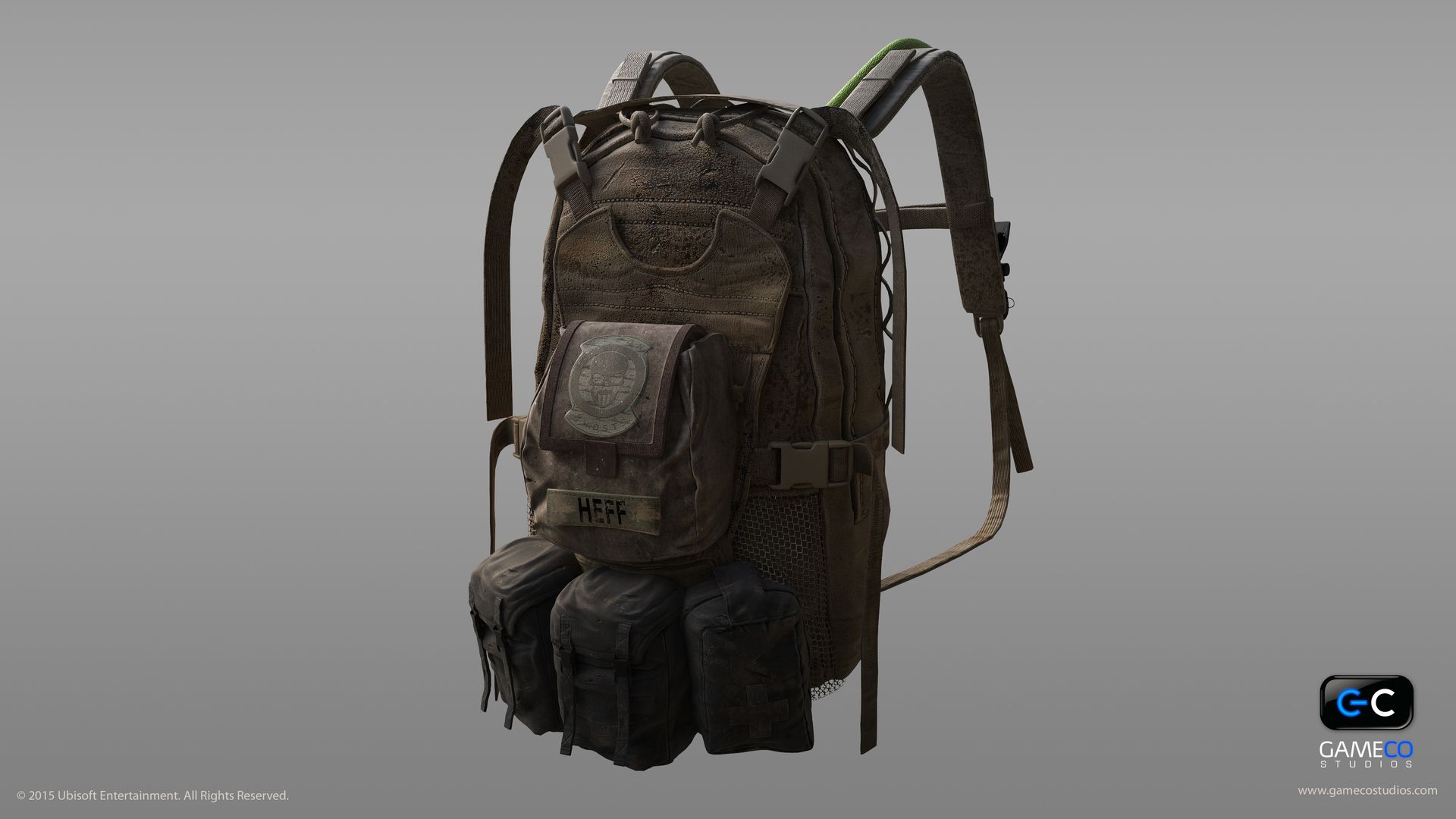 Ghost recon wildlands - 3D - Backpack 01